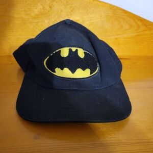 Batman Kids Cap in Black and Yellow